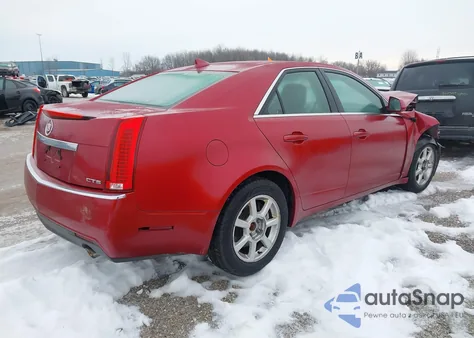 2009 Cadillac Cts Standard z USA, uszkodzony, nr VIN 1G6DF577690130753